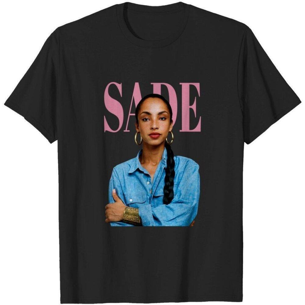 Sade Soul Music Artist Graphic Retro Pop Fan Gift Album Art T-Shirt